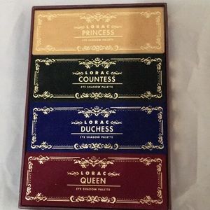 LORAC THE ROYAL EYE SHADOW COLLECTION.
